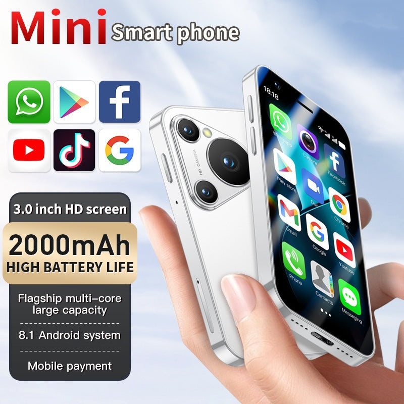 P7 Pro Mini Smartphone3.0Inch Screen Dual SIM Dual Standby mini Card Phone Export