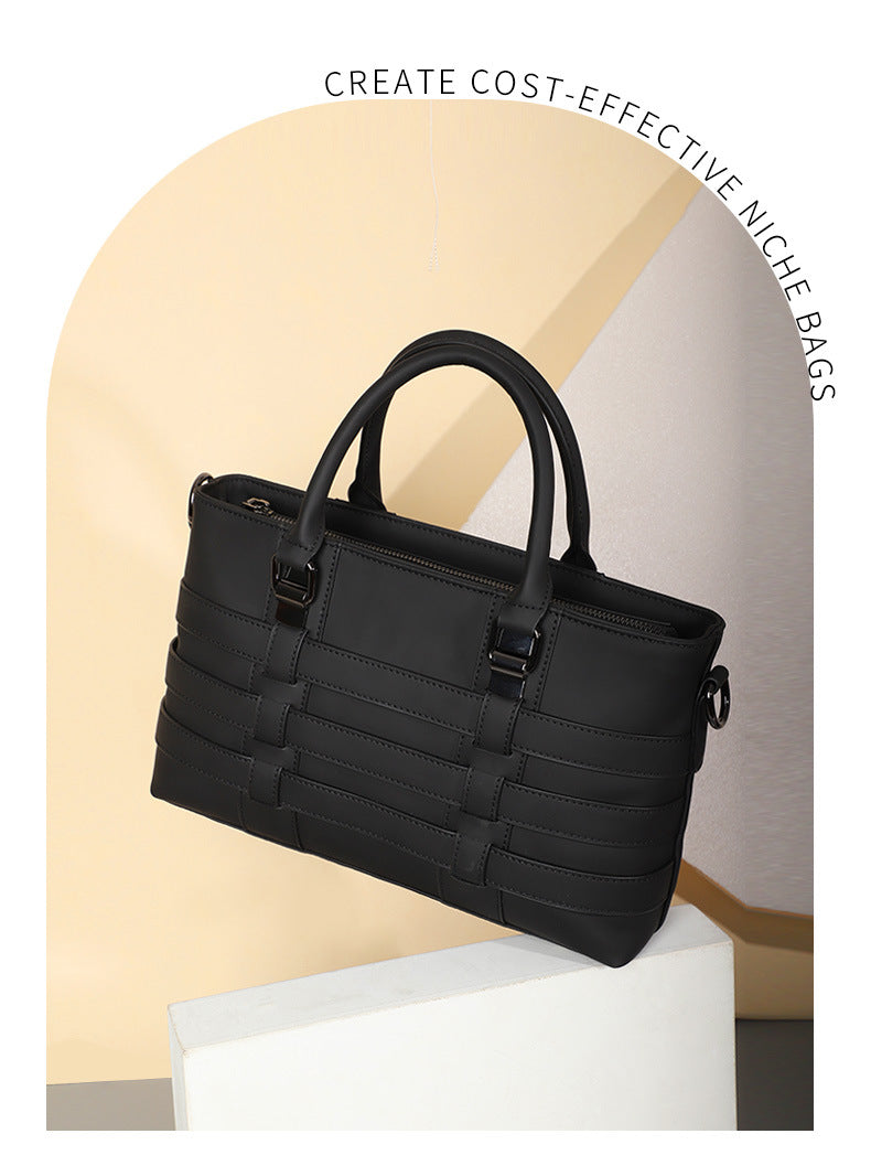 Women's Bag New Trendy Fashion Business Handbag Large Capacity Niche Versatile Crossbody Bag