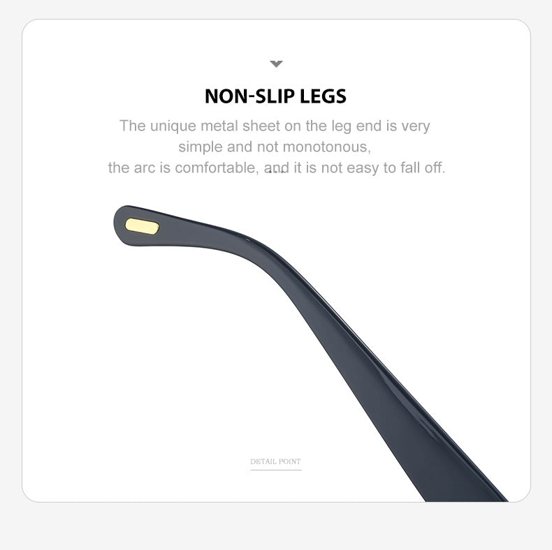 European and American retro women's sunglasses T Square Frame Sunglasses for Women Trendy Glasses Wholesale sunglasses