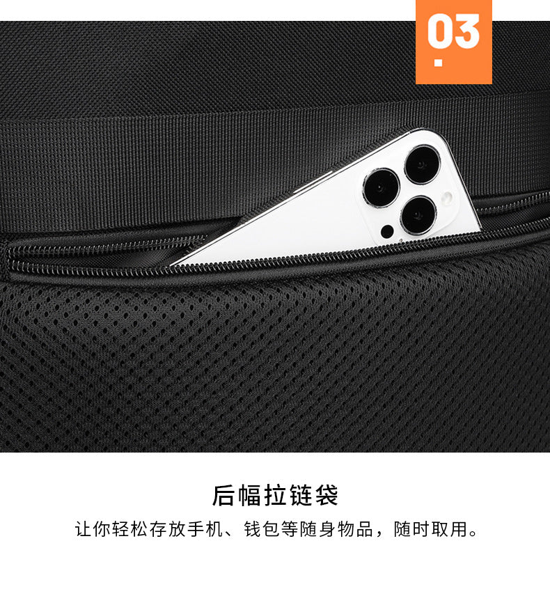 OZUKO Backpack Men's College Student Bag Lightweight Waterproof Large Capacity Casual Sports Computer Commuting Backpack