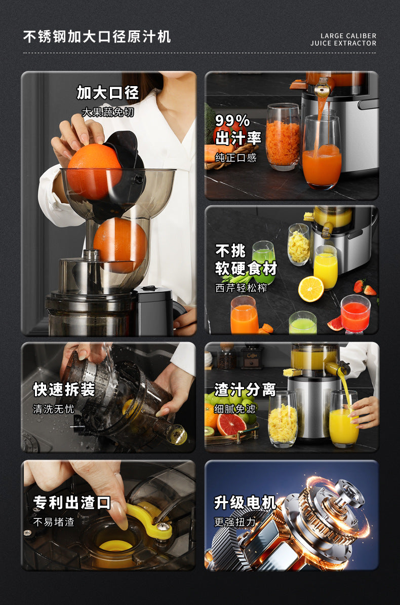 Customized Juicer with Pulp Separator, Small Household Multifunctional Fruit Juicer, Blender