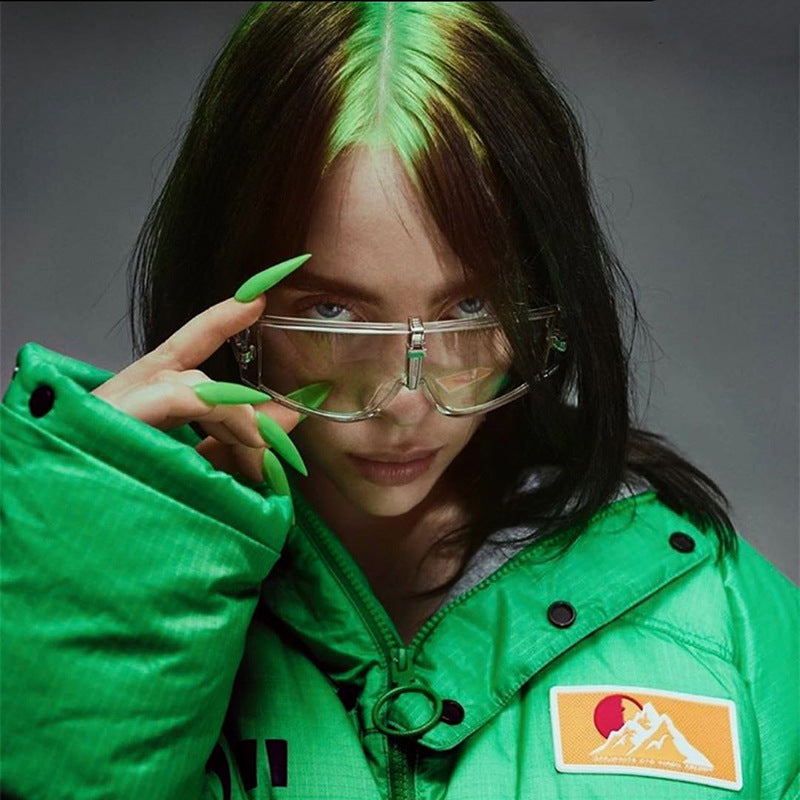 New Large Frame UV Protection Sunglasses for Women Fashionable Internet Celebrity Style Sunglasses Trendy Korean Version Glasses sunglasses