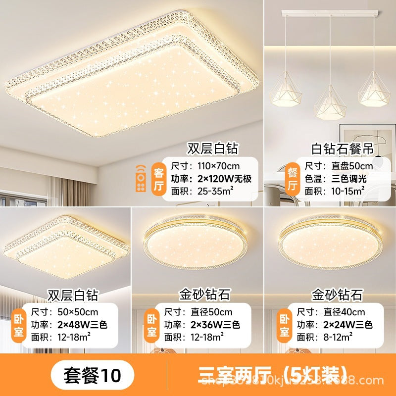 Lamp in the living room led Ceiling lamp, simple modern style, trendy with a high-end feel2025New model main headlight elegant lighting fixture