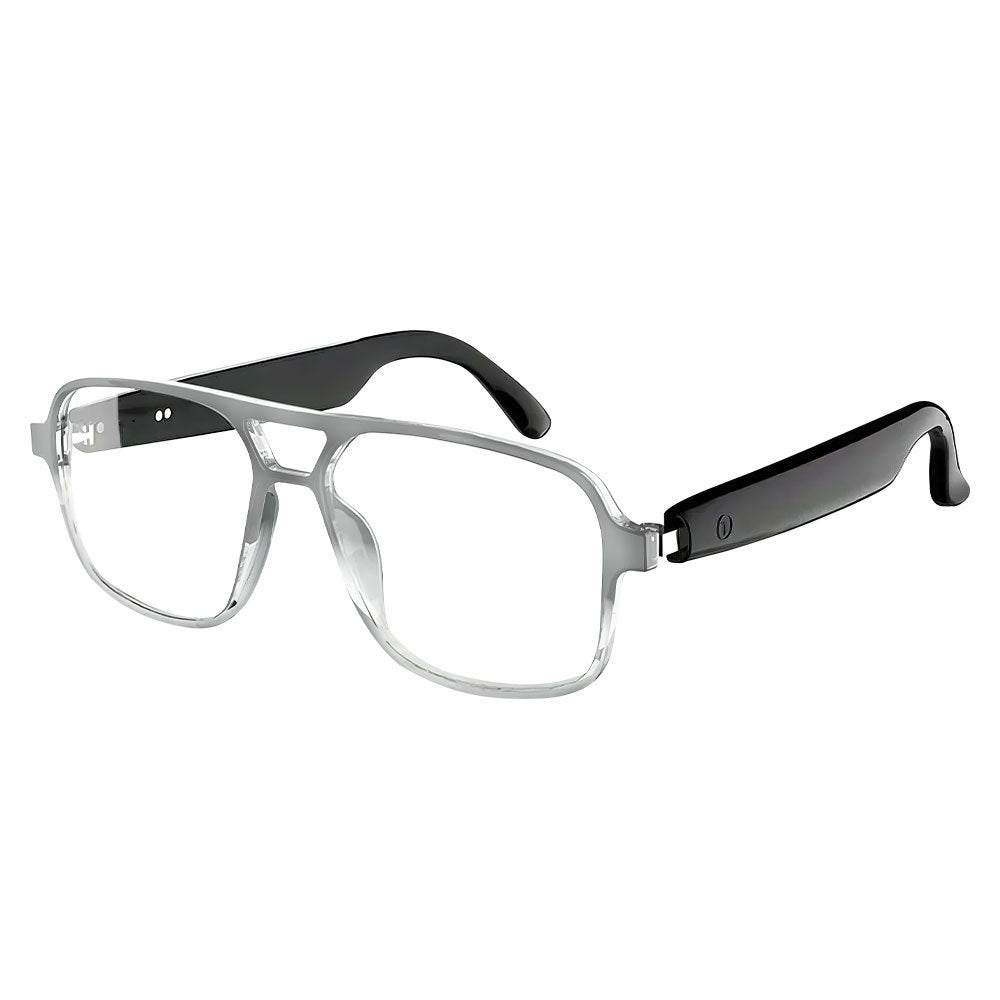 Popular AI Smart Glasses Photosensitive Color Changing Bluetooth Call Music Playback Outdoor Cycling Factory Direct Sales