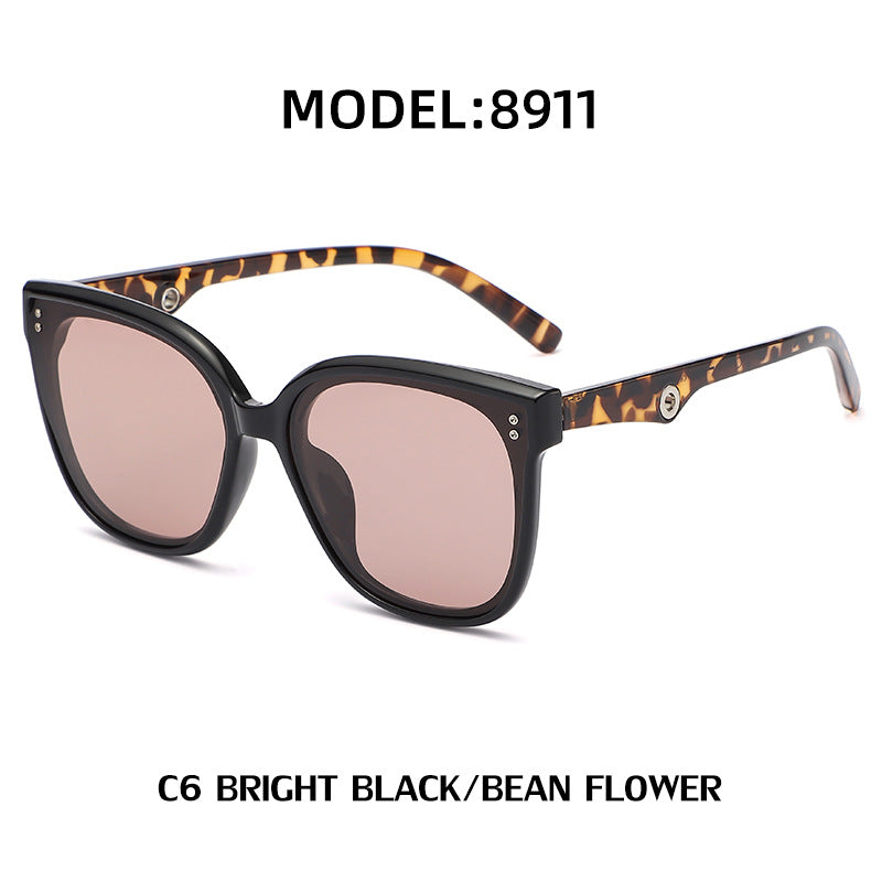 gm Same Style Korean Fashion TR90Polarized Sunglasses for Men and Women Anti-glare Square Frame Sunglasses Wholesale