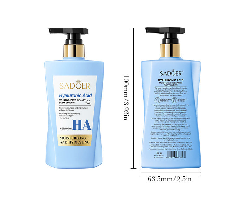 All English Vitamins C Translucent Body Lotion SADOER Moisturizing Body Lotion  Wholesale