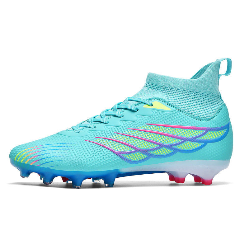 Football Shoes Long Spikes New Xiyin Grass Artificial Turf Youth Student Competition Training Shoes