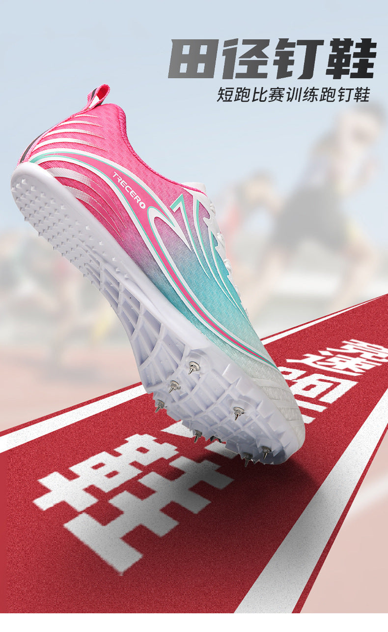 Student Spiked Shoes for Track and Field Short Distance Running Sports100Mikao Competition Special Spike Shoes for Men and Women Sports Shoes