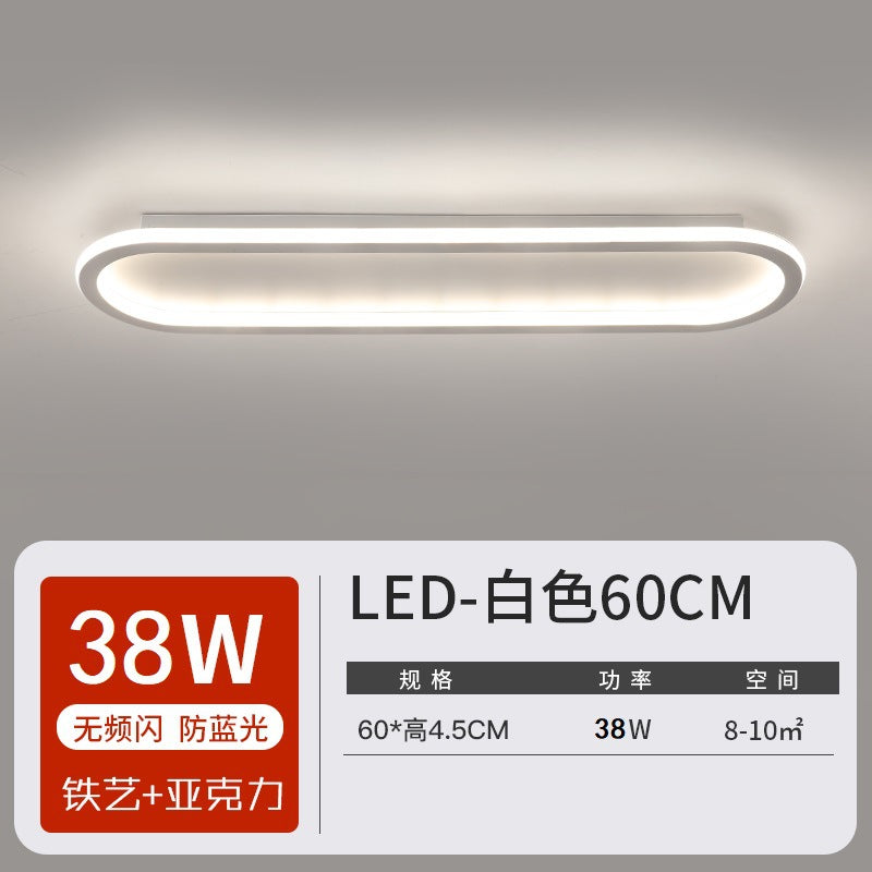 Nordic Ultra-Thin Ceiling Light Rectangular led Living Room Lamps Modern Minimalist Round Lamp Bedroom Lamp Office Lamps