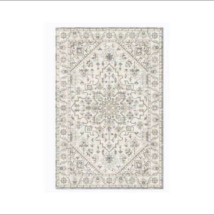 Thickened Imitation Cashmere Persian Carpet Vintage Ethnic Style Living Room Carpet Full Carpet Sofa Coffee Table Rug carpet