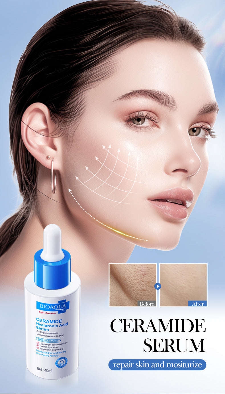 BIOAOUA Ceramide Hyaluronic Acid Moisturizing Essence Hydrating Essence Liquid  Wholesale