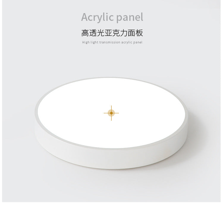 led Ceiling Light Round Bedroom Room Light Nordic Macaron Home Dining Room Study Hallway Balcony Lighting
