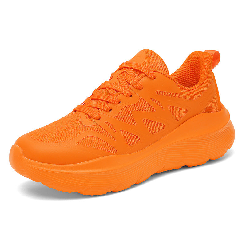 Autumn Live Streaming Cushioned Running Shoes Versatile Trendy Shoes Men's Shoes Women's Shoes Large Size Lightweight Sports Shoes Lightweight Cushioned