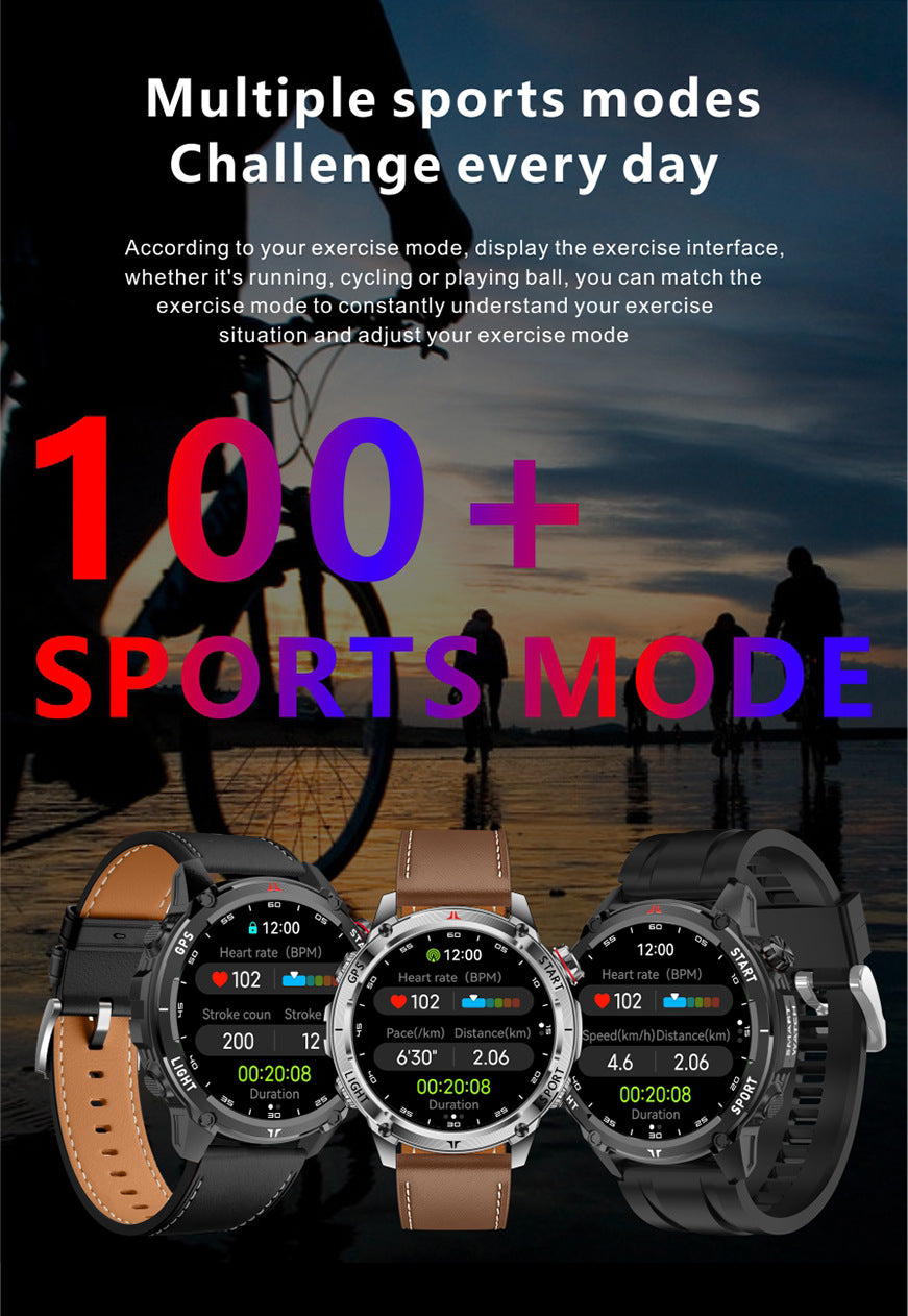 W10 Pro Smart Watch Bluetooth Call True Heart Rate Step Sleep IP68Deep Waterproof GPS Positioning and Three-Proof