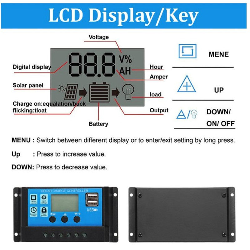 Factory Direct Output Solar Charging Mobile Phone Battery Solar Panel Controller Fast Boat Charger