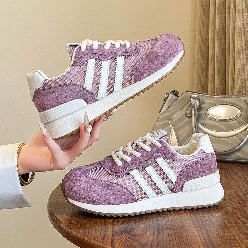 Exported Italian Original Clearance Mesh Forrest Gump Shoes for Women Summer New Casual Sports Shoes Lightweight Flat