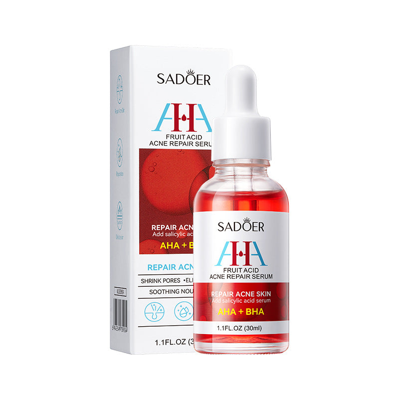 Anti-acne Serum SADOER Fruit Acid Fades Acne Marks, Hydrates and Moisturizes, Cross-Border Wholesale