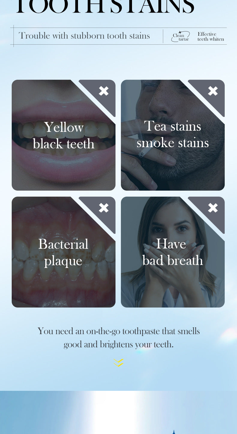 Full English Plant Fruit Probiotic Toothpaste SADOER Oral Whitening Teeth Gum Care Toothpaste  Wholesale