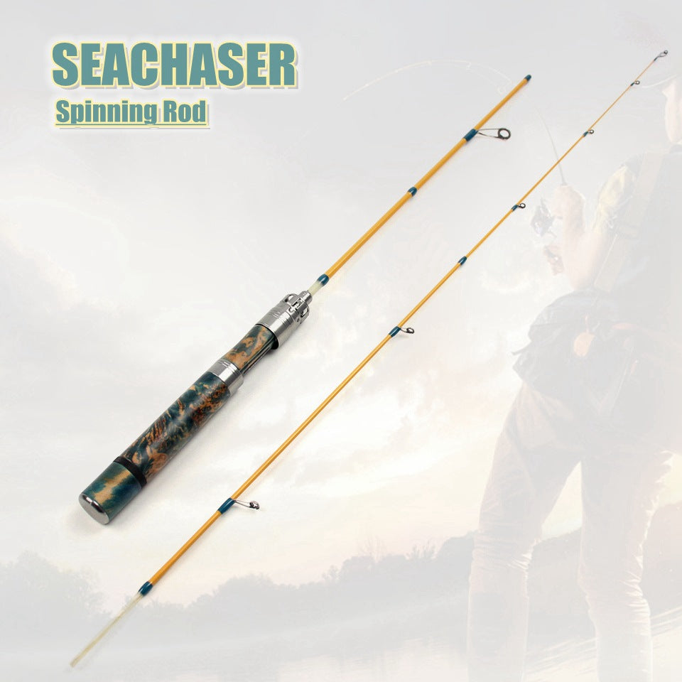 1.4MiXixiu Elastic Rod Ultra-Soft Portable Four-Section Lure Rod for Fishing Small Fishes Like Mouthfish and White Striped Fish Wholesale from Manufacturer