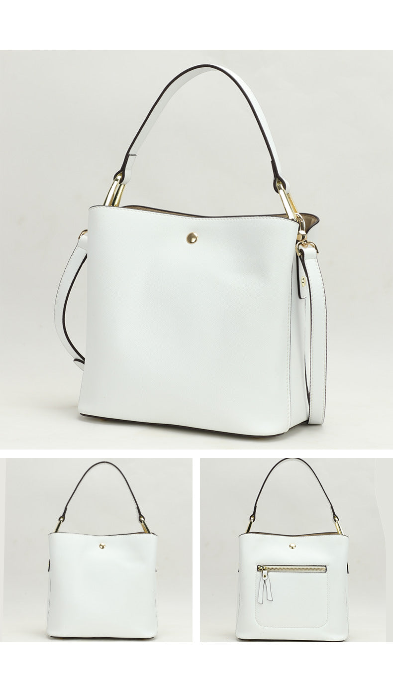 Factory Direct Sale In Stock Spring Autumn Bucket Bag Trendy Fashion Personality Simple Versatile Shoulder Bag Handheld Crossbody Women's Bag