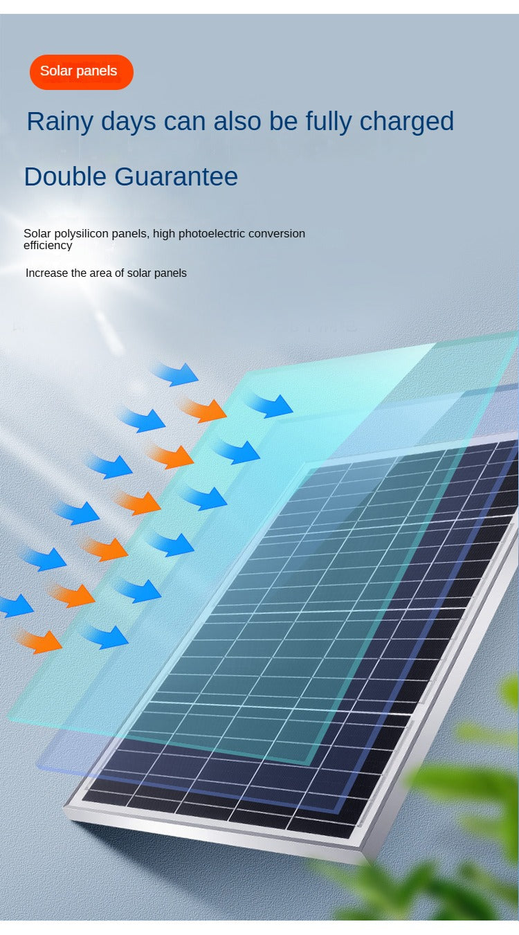 Outdoor Waterproof Construction Site High-Power Plaza Stadium Engineering Lighting Solar Flood Lights