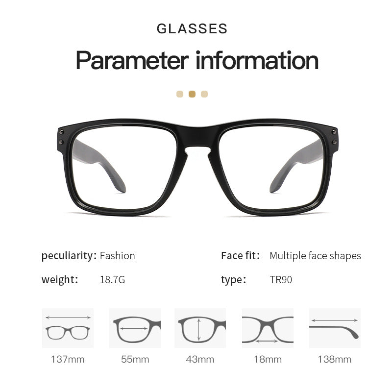 2025New tr90Sports Leg Glasses Frame Wholesale Export Spot Optical Frame