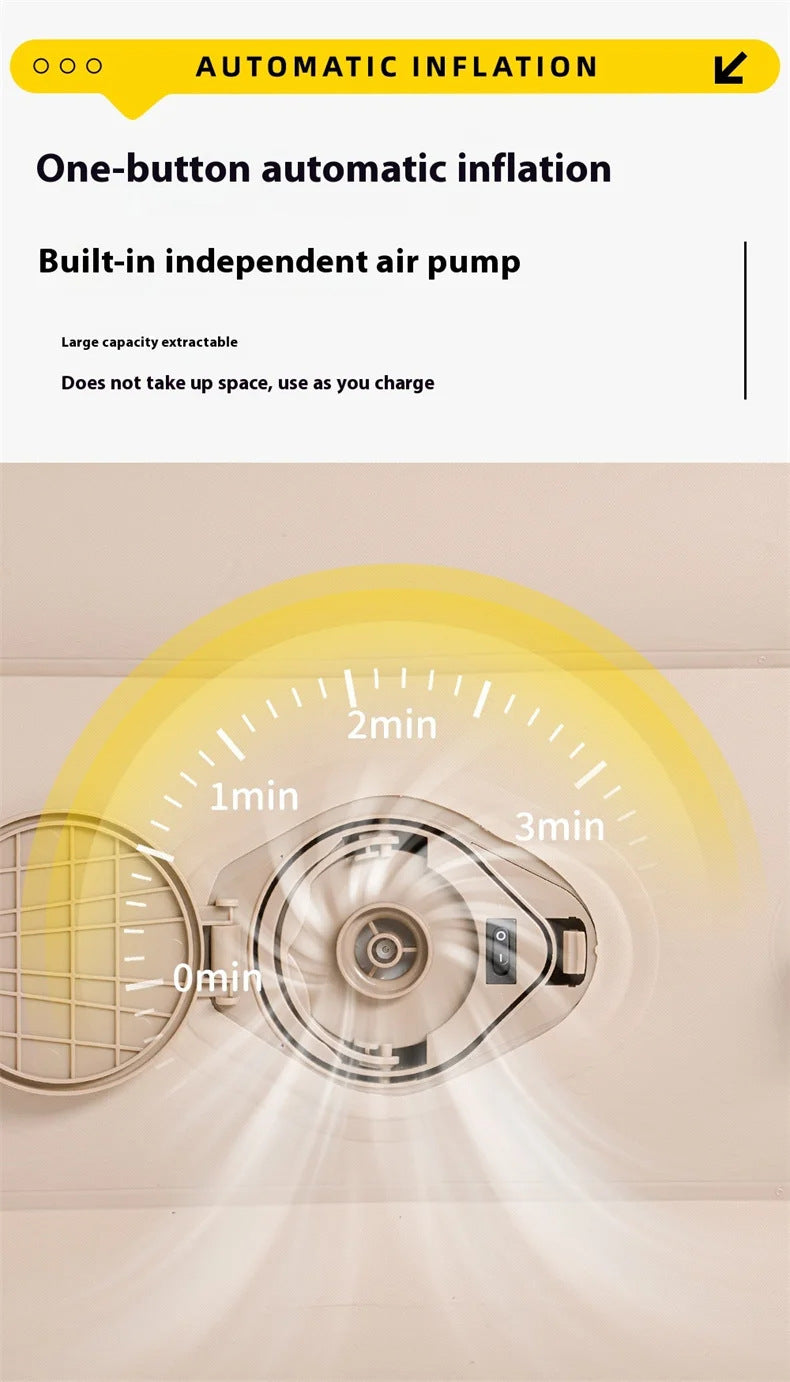 Outdoor Fully Automatic Inflatable Tent Camping Thickened Rainproof Portable Camping Equipment Oxford Cloth Tent