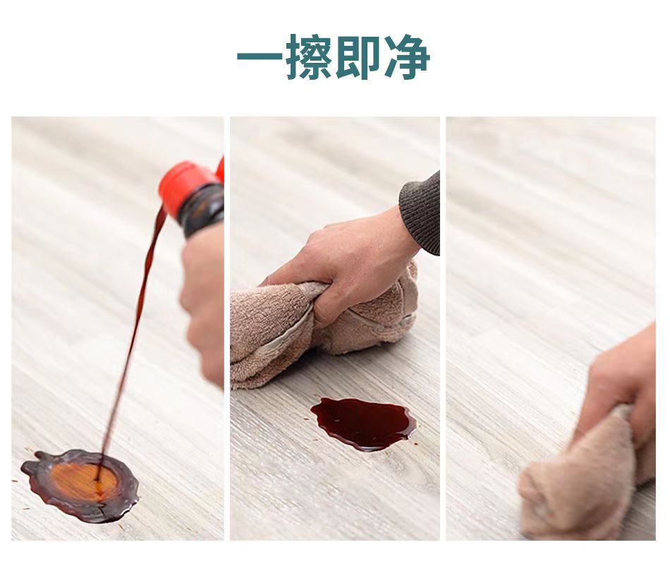 PVC Self-Adhesive Plastic Floor Stickers for Commercial Use in Bedrooms and Hallways, Indoor Renovation, Special for Cement Floors, Waterproof and Wear-Resistant