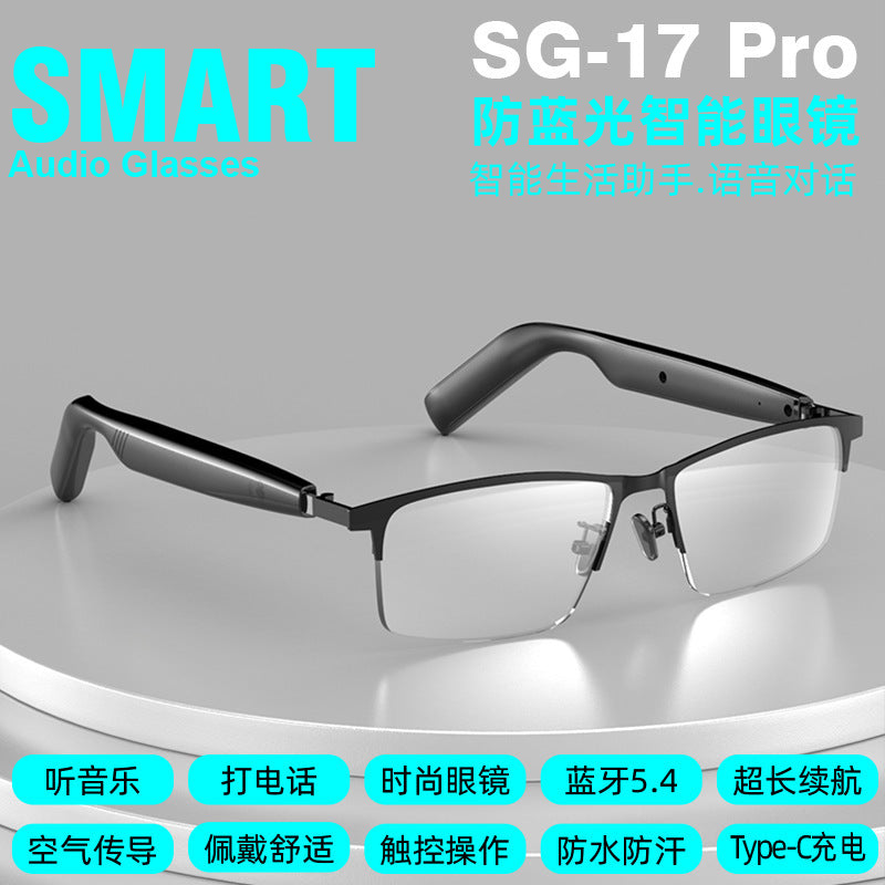 Optical Shop AI Bluetooth Smart Glasses Translation Call Music Open Smart Bluetooth Glasses Headset