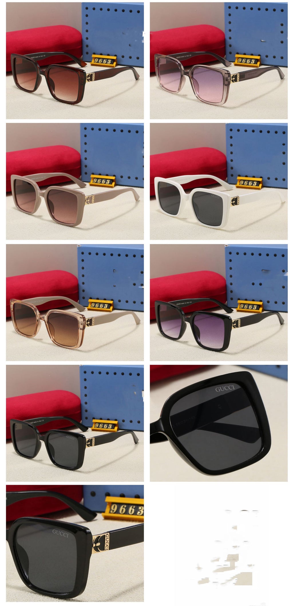 2025New Korean Style Unisex Square Sunglasses Travel Small Frame Sunglasses Internet Celebrity Fashion Personality High-end Glasses