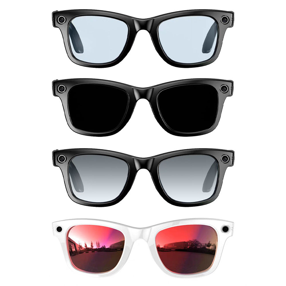 W610Smart Glasses AI Voice Assistant Translation800W Camera Listening to Music Bluetooth Calling Bluetooth