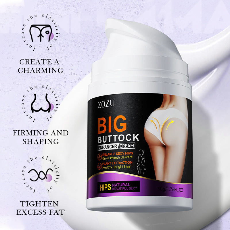 Buttocks Enhancement Cream50g ZOZU Plump and Lift Butt Body Care Products Cross-Border Wholesale