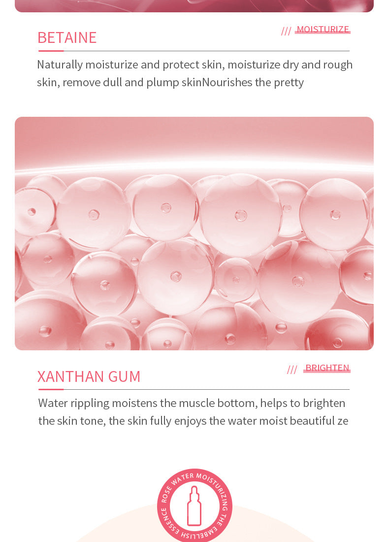 Full English Plant Essence Serum SADOER Aloe Vera Rose Chamomile Hydrating Moisturizing  Foreign Trade Wholesale