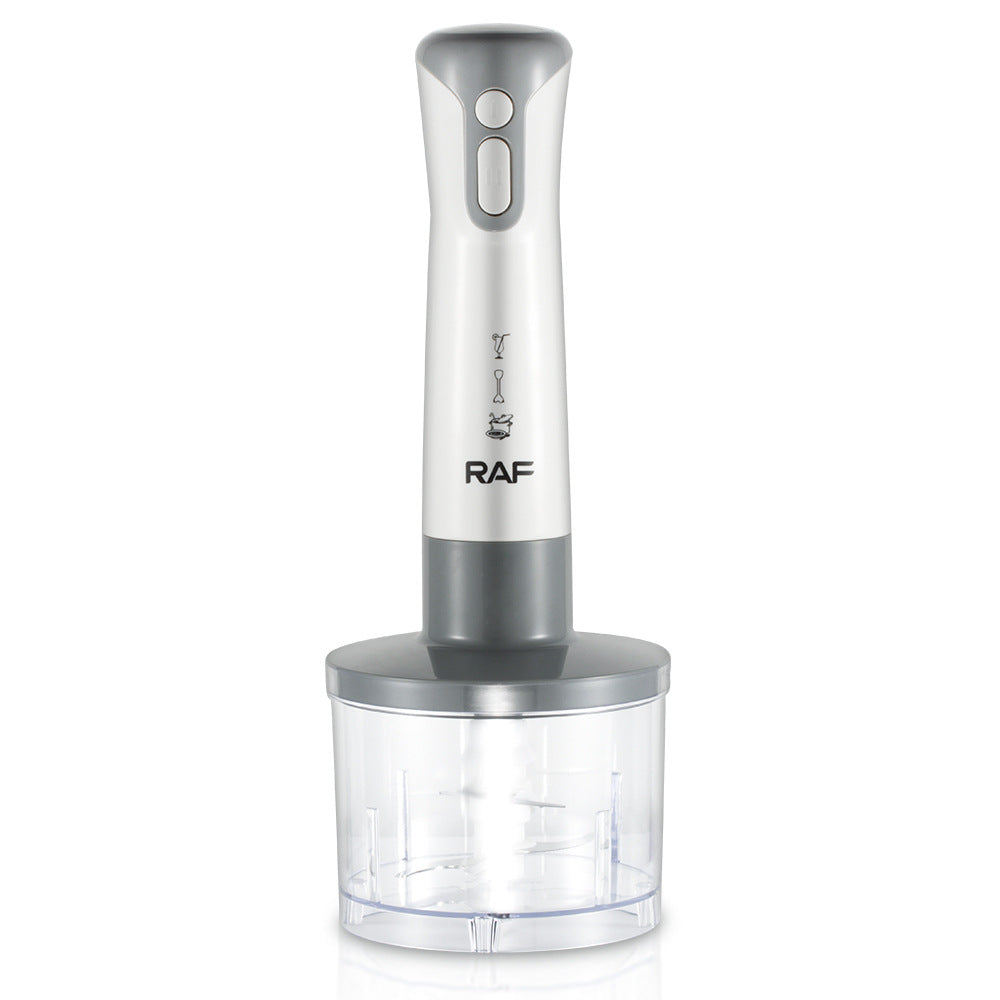 RAF European Standard Baby Food Multifunctional Kitchen Cooking Stick Juicer Meat Grinder Electric Stirring Stick5All-in-One R340