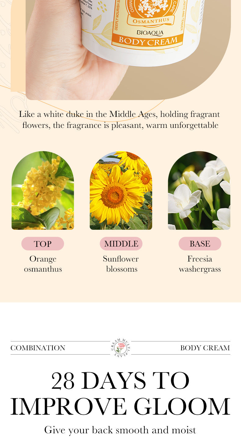 BIOAOUA Cloud Laurel Body Cream Hydrating and Moisturizing Body Lotion for Skin,  Wholesale