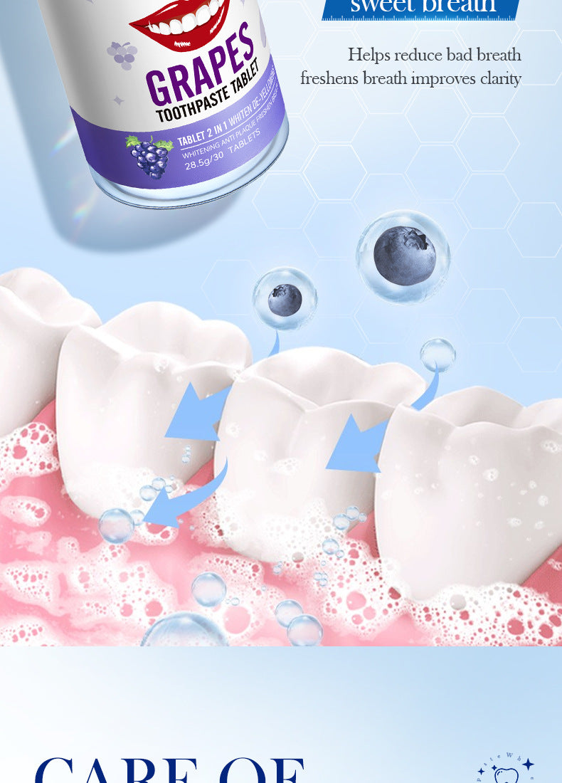 All-English Solid Toothpaste Series SADOER Sakura Whitening Anti-Yellowing Teeth Cleaning Toothpaste  Wholesale