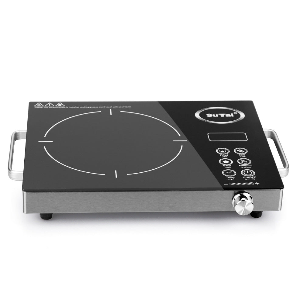 Multifunctional High-Power Electric Ceramic Stove Touch Smart Home Induction Cooker Black Export Induction Cooker