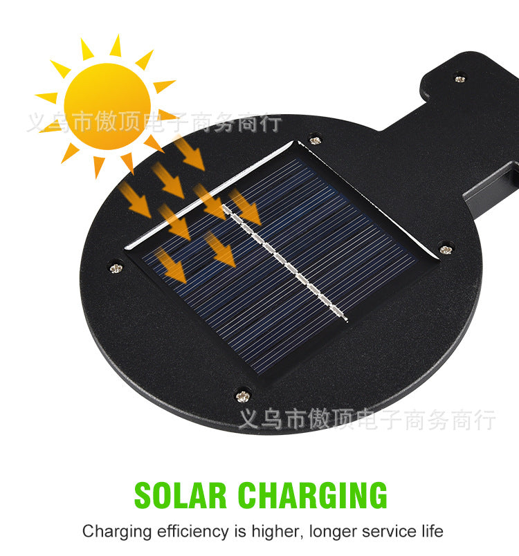 Outdoor Solar Lights LED Wall Light Human Body Sensing Street Light Waterproof Garden Villa Lighting Street Lamp