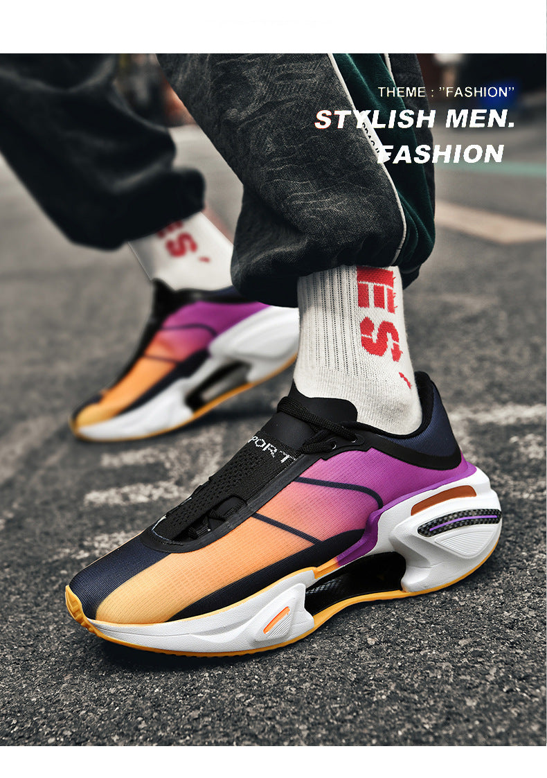 Summer Hot-Selling Shadow Carbon Plate Casual Trendy Men's Shoes Lightweight Rebound Wear-Resistant Shock-Absorbing Youth Training Sports Shoes