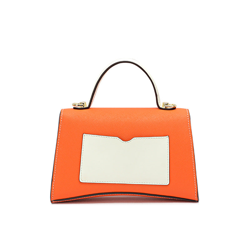 New Summer Korean Fashion Simple Kelly Bag Women's Single Shoulder Crossbody Small Bag Elegant Personality Small Square Bag