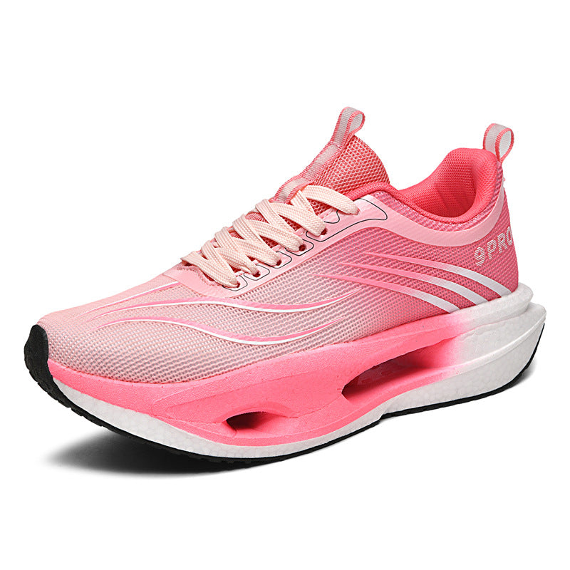 Red Rabbit9PRO Carbon Plate Running Shoes for Men and Women, Racing Mesh Breathable Running Shoes, Fashionable Versatile Shock Absorption Sports Shoes