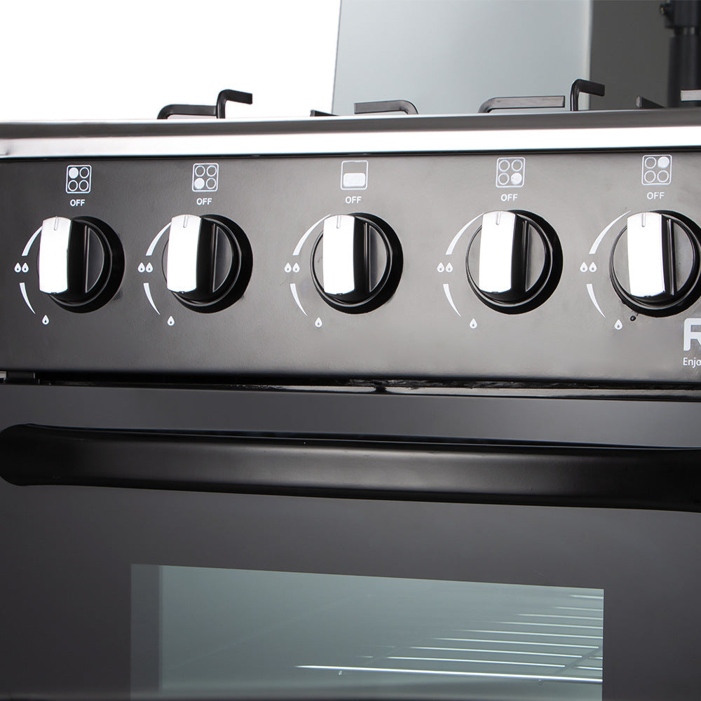 RAF Gas Four-Burner Stove Panel Household Low Energy Liquefied Gas Countertop with Flameout Protection and Cabinet R.8514