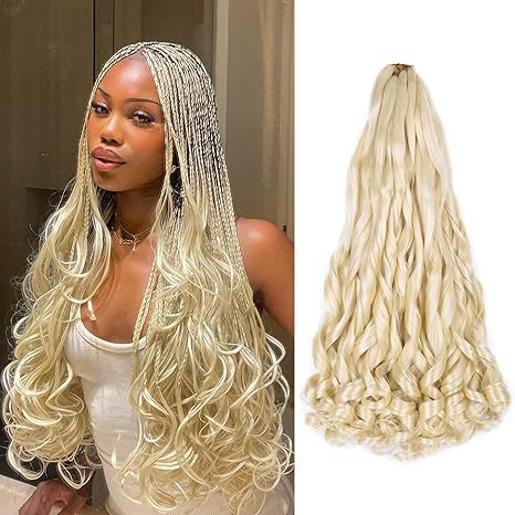 European and American Cross-Border Wig Braids Big Wave Curls French Curl Loose Wave Crochet Hair
