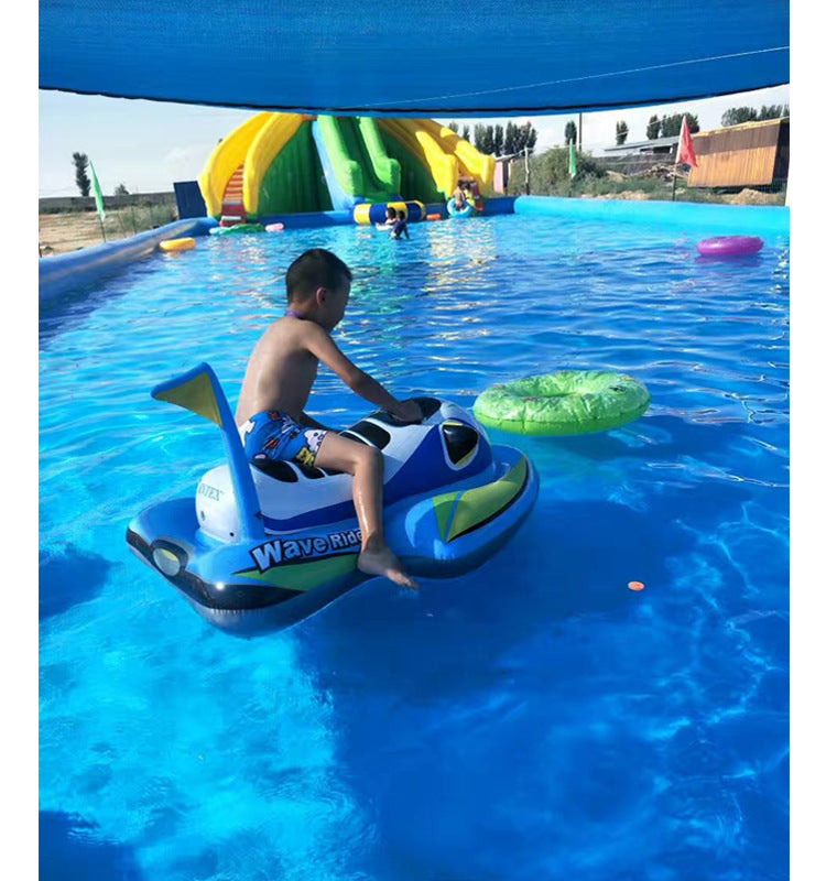 Large Commercial Inflatable Pool Swimming Pool Water Toys Inflatable Toys Water Park Thickened Fishing Pool Manufacturer
