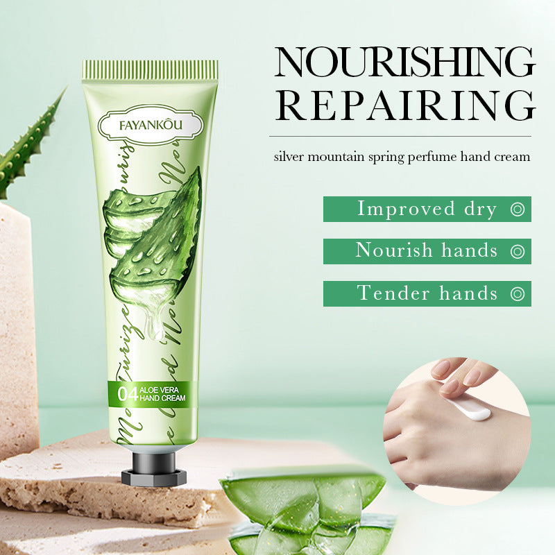 Full English Plant and Fruit Hand Cream FAYANKOU Moisturizing Autumn and Winter Anti-Dry Crack Hand Cream  Foreign Trade Wholesale