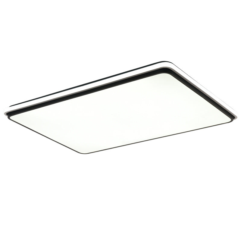 Nordic Ceiling Light for Home, Elegant Rectangular Living Room Light, Silicone Modern Simple Warm Romantic Study Bedroom Light