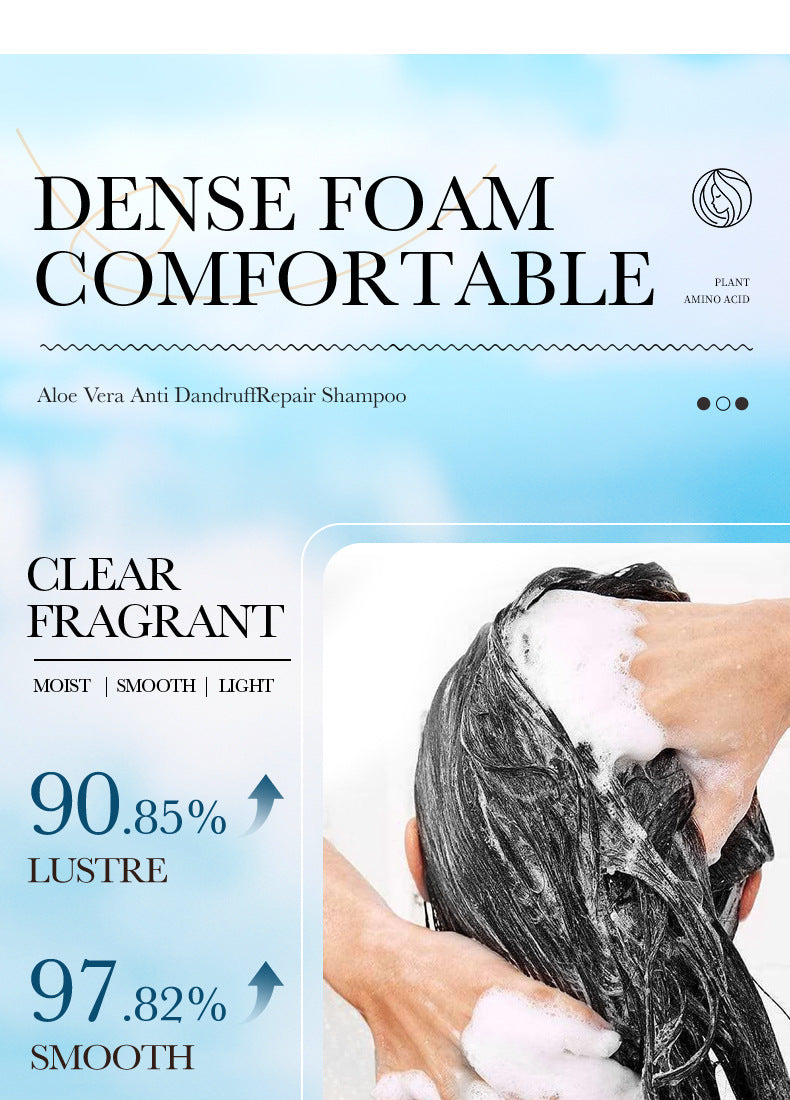 Aloe Vera Shampoo500ml SADOER Hydrating, cleansing, refreshing conditioner  foreign trade wholesale