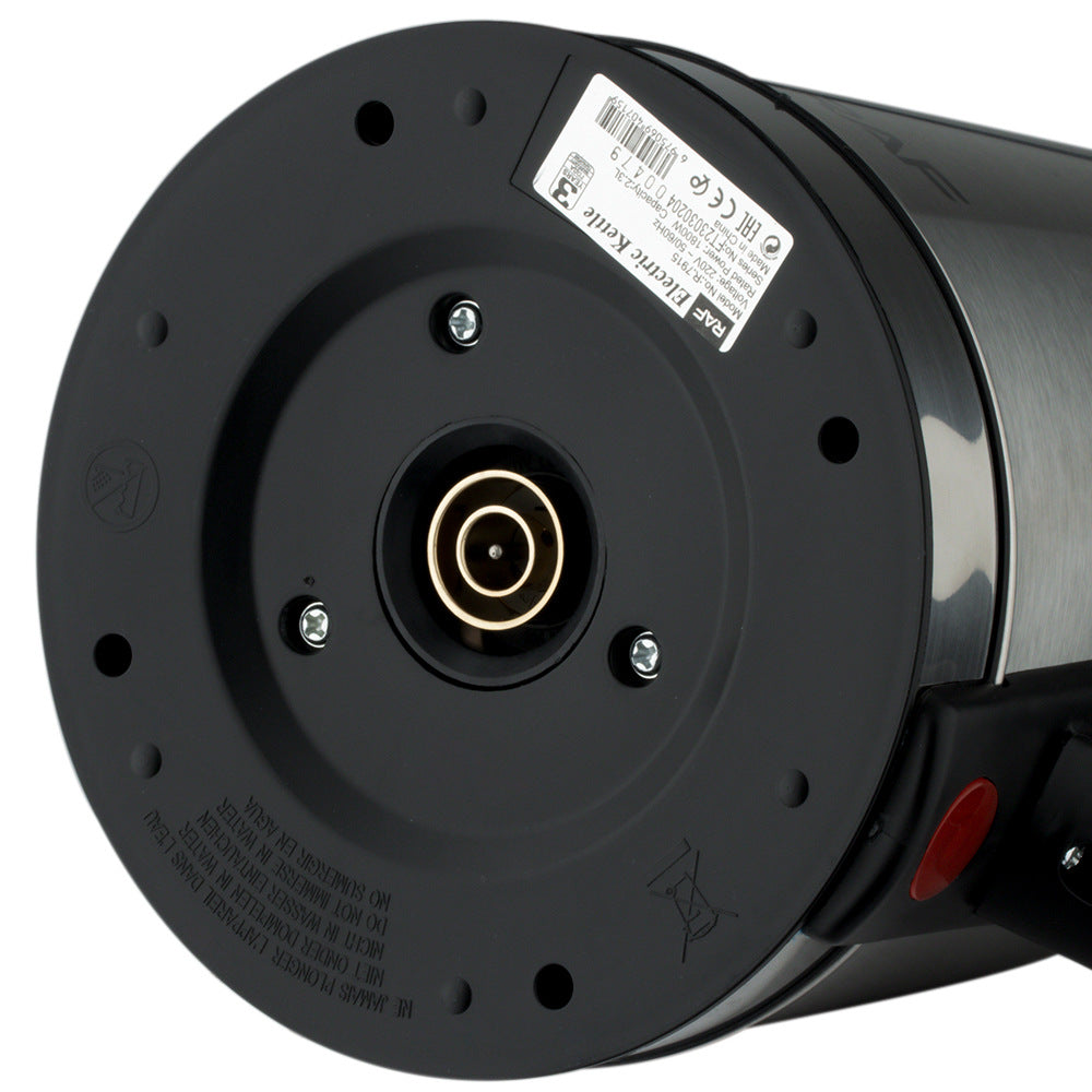 RAF European Standard Electric Kettle Fast Boiling Kettle304Stainless steel electric kettle high power2.3L