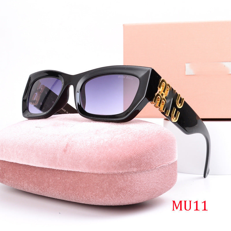 09w Sunglasses for Photos High-end UV Protection Outdoor Fashion Internet Celebrity Same Style Sunglasses Trendy ins