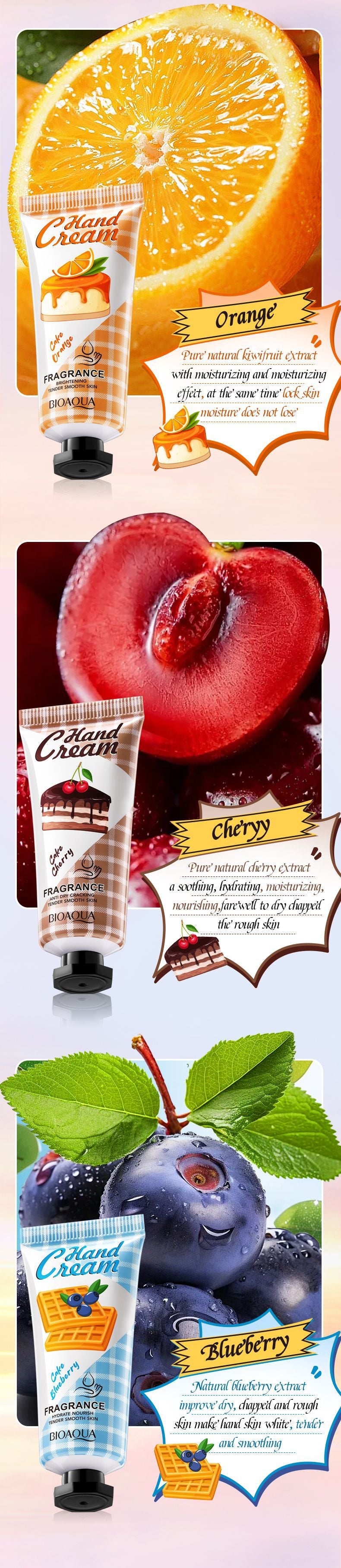BIOAOUA 香氛保湿护手霜套装 秋冬季保湿护手霜跨境外贸批发
